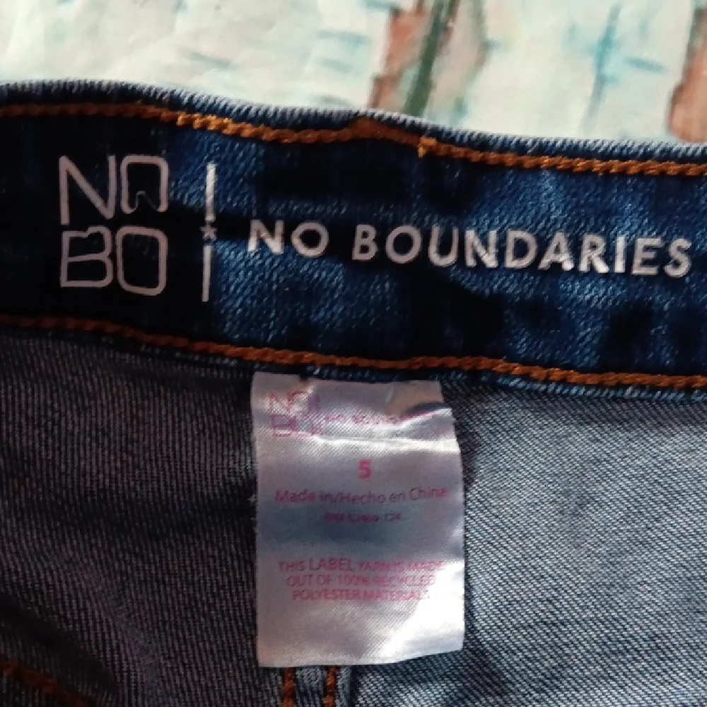 🔷️3-$15🔷️NOBO | Distressed Ripped Denim Shorts Size 5